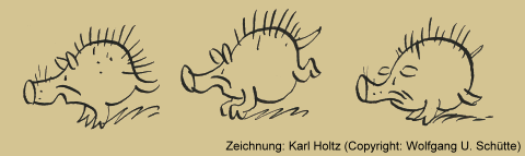 3 Stachelschweine